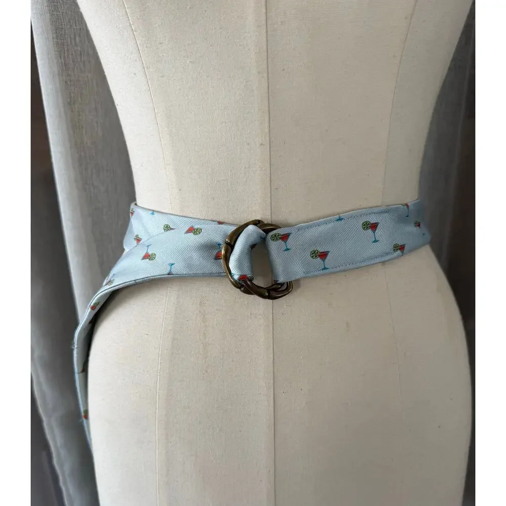 J. Crew belt silk cocktail print - Picture 8 of 13